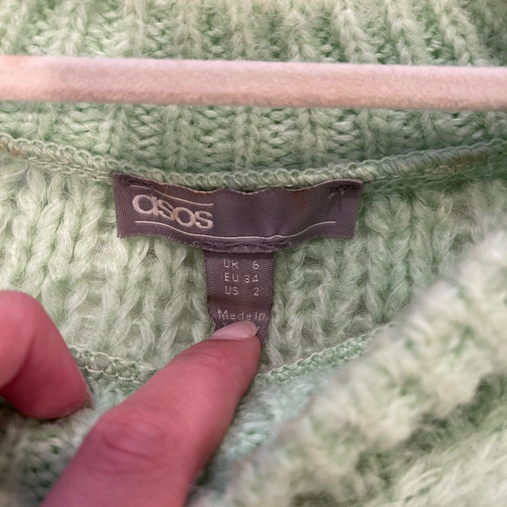 ASOS mint sweater - Picture 3 of 3